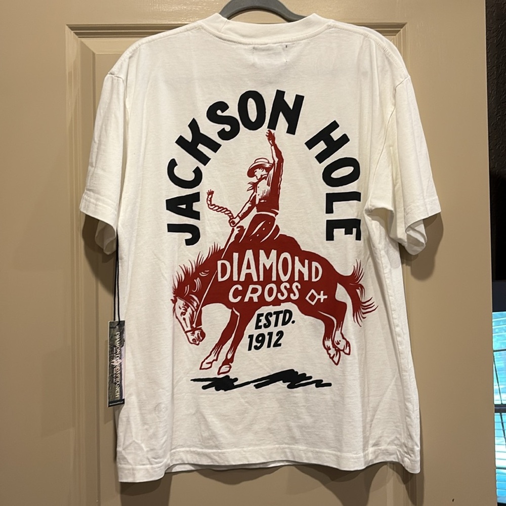 Free People Diamond Cross Ranch T shirt